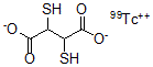 CAS 登录号：65438-08-6， 2,3-二巯基丁二酸锝-99 盐