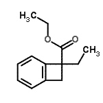 CAS 登录号：654646-84-1， 乙基7-乙基双环[4.2.0]辛-1,3,5-三烯-7-羧酸酯