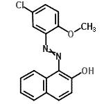 CAS#: 6548-36-3, 1-[(5-Chloro-2-Methoxyphenyl)Diazenyl]-2-Naphthol
