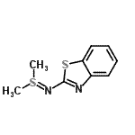 CAS#: 65490-70-2, 2-[(Dimethyl-lambda<sup>4</sup>-sulfanylidene)amino]-1,3-benzothiazole