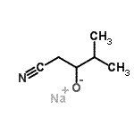 CAS#: 655235-31-7, Sodium 1-cyano-3-methyl-2-butanolate