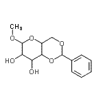 CAS 登录号：65530-26-9， 甲基4,6-O-亚苄基吡喃己糖苷