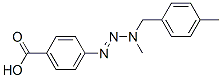 CAS#: 65542-17-8, 4-[3-(4-Methylbenzyl)-3-Methyl-1-Triazeno]Benzoic Acid