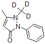CAS#: 65566-62-3, 1,2-Dihydro-5-Methyl-1-(Methyl-D3)-2-Phenyl-3H-Pyrazol-3-One