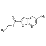 CAS 登录号：6562-74-9， 乙基5-氨基呋喃并[2,3-b]吡啶-2-羧酸酯