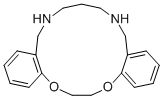 CAS#: 65639-43-2, 5,6,14,15-Dibenzo-1,4-Dioxa-8,12-Diazacyclopentadeca-5,14-Diene
