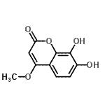 CAS#: 65692-21-9, 7,8-Dihydroxy-4-methoxy-2H-chromen-2-one