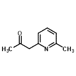 CAS#: 65702-08-1, 1-(6-Methyl-2-pyridinyl)acetone