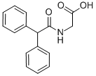 CAS 登录号：65707-74-6， N-二苯基乙酰基甘氨酸