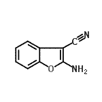 CAS#: 65715-23-3, 2-Amino-1-benzofuran-3-carbonitrile