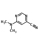 CAS#: 65735-63-9, 6-(Dimethylamino)-4-pyrimidinecarbonitrile