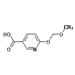 CAS#: 657407-82-4, 6-(Methoxymethoxy)nicotinic acid