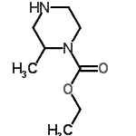 CAS 登录号：657427-67-3， 乙基2-甲基-1-哌嗪羧酸酯
