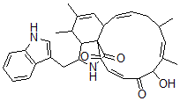 CAS#: 65745-47-3, Chaetoglobosin J