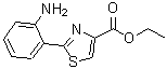 CAS 登录号：658076-43-8， 2-(2-氨基苯基)-1,3-噻唑-4-羧酸乙酯