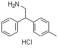 CAS#: 6582-22-5, 4-Methyl-beta-Phenyl-Benzeneethanamine Hydrochloride (1:1)