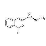 CAS 登录号：658707-12-1， 3-[(2R,3S)-3-乙基-2-环氧乙烷基]-1H-异苯并吡喃-1-酮