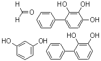 CAS#: 65876-95-1, Formaldehyde, polymer with 3-phenylpyrocatechol, 4-phenylpyrogallol and resorcinol