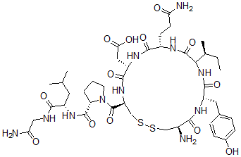 CAS 登录号：65907-78-0， 天冬氨酰(5)-后叶催产素