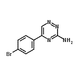 CAS 登录号：65943-30-8， 5-(4-溴苯基)-1,2,4-三嗪-3-胺