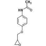 CAS 登录号：6597-75-7， N-[4-(2-环氧乙烷基甲氧基)苯基]乙酰胺