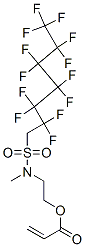 CAS#: 66008-70-6, 2-[Methyl[(2,2,3,3,4,4,5,5,6,6,7,7,7-Tridecafluoroheptyl)Sulphonyl]Amino]Ethyl Acrylate