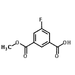 CAS#: 660416-36-4, 3-Fluoro-5-(methoxycarbonyl)benzoic acid