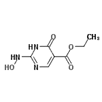 CAS#: 660850-30-6, Ethyl 2-(hydroxyamino)-4-oxo-1,4-dihydro-5-pyrimidinecarboxylate