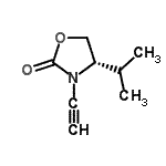 CAS#: 660866-52-4, (4S)-3-Ethynyl-4-isopropyl-1,3-oxazolidin-2-one