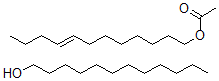 CAS 登录号：66139-22-8， 8-十二碳烯-1-醇乙酸酯与 1-十二烷醇混合物