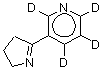 CAS#: 66148-17-2, 3-(3,4-Dihydro-2H-pyrrol-5-yl)(<sup>2</sup>H<sub>4</sub>)pyridine