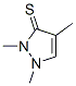 CAS 登录号：66187-19-7， 1,2-二氢-1,2,4-三甲基-3H-吡唑-3-硫酮