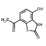 CAS#: 662111-33-3, 7-Acetyl-4-hydroxy-1,3-benzothiazol-2(3H)-one