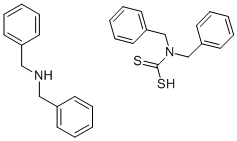 CAS 登录号：66216-84-0， 二苄基铵二苄基二硫代氨基甲酸盐