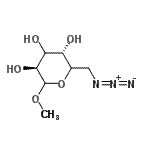 CAS#: 66224-56-4, Methyl 6-azido-6-deoxy-D-threo-hexopyranoside