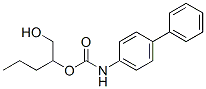 CAS 登录号：6624-96-0， 1-羟基戊烷-2-基 N-(4-苯基苯基)氨基甲酸酯