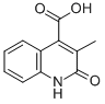 CAS 登录号：6625-08-7， 2-羟基-3-甲基-4-喹啉羧酸