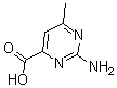 CAS#: 6630-66-6, 2-Amino-6-Methyl-4-Pyrimidinecarboxylicacid