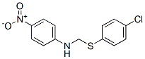 CAS#: 6631-87-4, N-[[(4-Chlorophenyl)Thio]Methyl]-4-Nitrobenzenamine