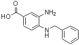 CAS 登录号：66315-38-6， 3-氨基-4-(苄基氨基)苯甲酸