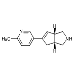 CAS#: 663173-71-5, (3aR,6aS)-5-(6-Methyl-3-pyridinyl)-1,2,3,3a,4,6a-hexahydrocyclopenta[c]pyrrole