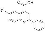 CAS 登录号：6633-62-1， 6-氯-2-苯基喹啉-4-羧酸