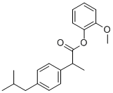 CAS#: 66332-77-2, 2-Methoxyphenyl 2-(4-Isobutylphenyl)Propionate
