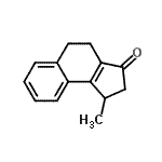 CAS#: 663599-46-0, 1-Methyl-1,2,4,5-tetrahydro-3H-cyclopenta[a]naphthalen-3-one