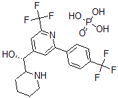 CAS 登录号：66364-74-7， 恩哌罗林磷酸盐