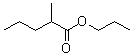 CAS 登录号：6639-14-1， 2-甲基-戊酸丙酯