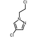 CAS 登录号：663941-71-7， 4-氯-1-(2-氯乙基)-1H-吡唑