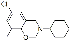 CAS#: 6640-34-2, 6-Chloro-3-Cyclohexyl-3,4-Dihydro-8-Methyl-2H-1,3-Benzoxazine