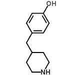 CAS#: 66414-17-3, 4-(4-Piperidinylmethyl)phenol