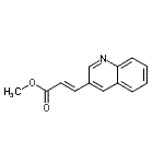 CAS#: 66417-78-5, Methyl (2E)-3-(3-quinolinyl)acrylate
